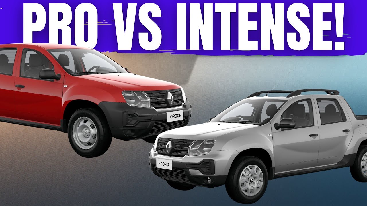 COMPARATIVO! NOVA RENAULT OROCH PRO 2026 VS INTENSE! QUAL A MEHOR VERSÃO?
