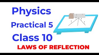 Physics Practical #5 | Class 10 | New Book | Laws of Reflection | Online SFS