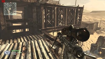 Modern Warfare 2: 1v1 Quickscopes Rust /w Fixatedspace