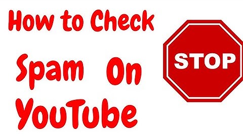 How to check  YouTube Channel Spam | YouTube per channel spam kis tarha check karay | Spam
