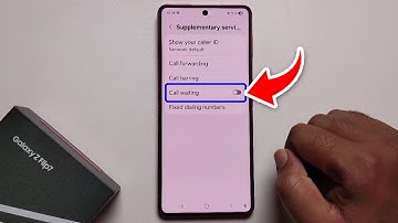 How To Enable Call Waiting On Samsung Galaxy Z flip 7