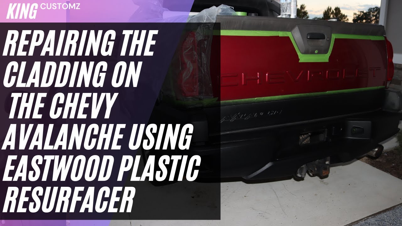 restoring my avalanche cladding with eastwood plastic resurfacer YouTube