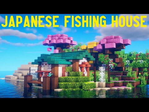 HOW TO BUILD / Minecraft Japanese Fishing House