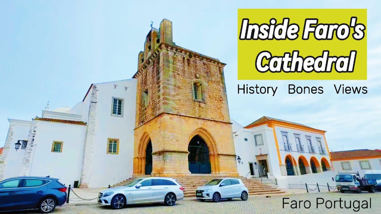 Внутри Фаруского собора: полный обзор исторической башни Се, виды на башню и святилище с костями.