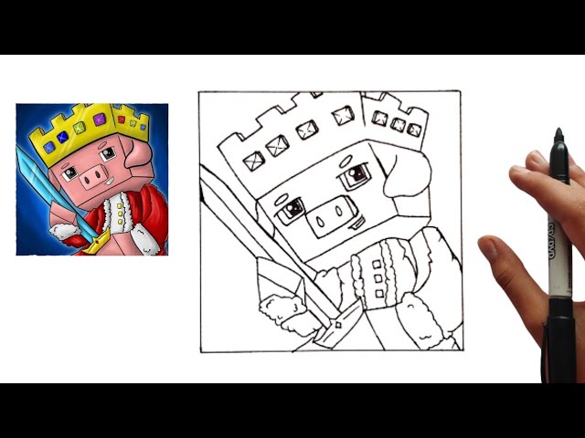 Technoblade never dies - Drawception