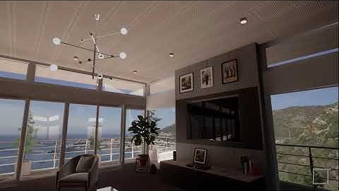 Unreal Engine 4 Interior Real Time Archviz Showcase - Cosy Hub