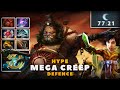 Crazy fights  35 mins of mega creeps singsing dota 2 highlights 2213