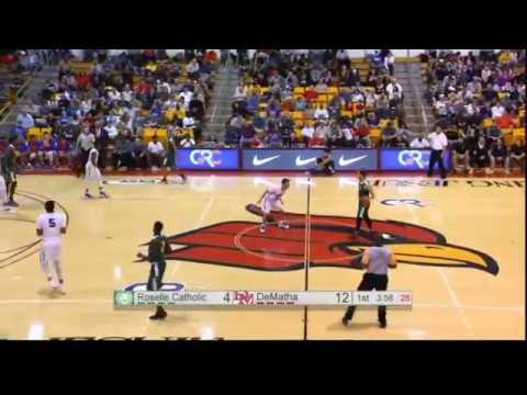Justin ESPN highlights v Roselle Catholic 2017 - YouTube