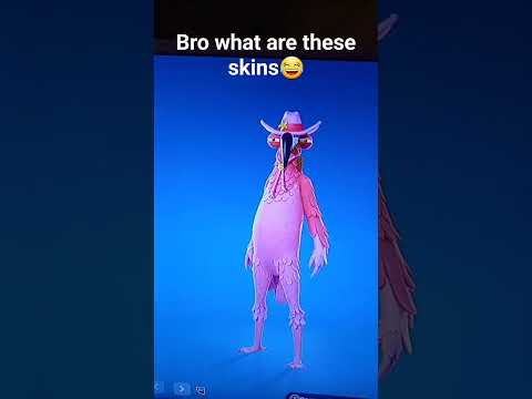 what are these skins😂 I might buy them 🤔 👀... stay tuned to see If I do! #funny #memes  #fortnite