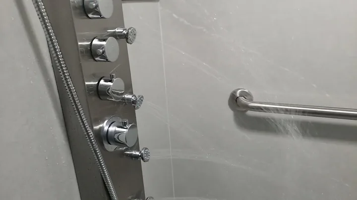 VIGO Stainless Steel Shower Panel