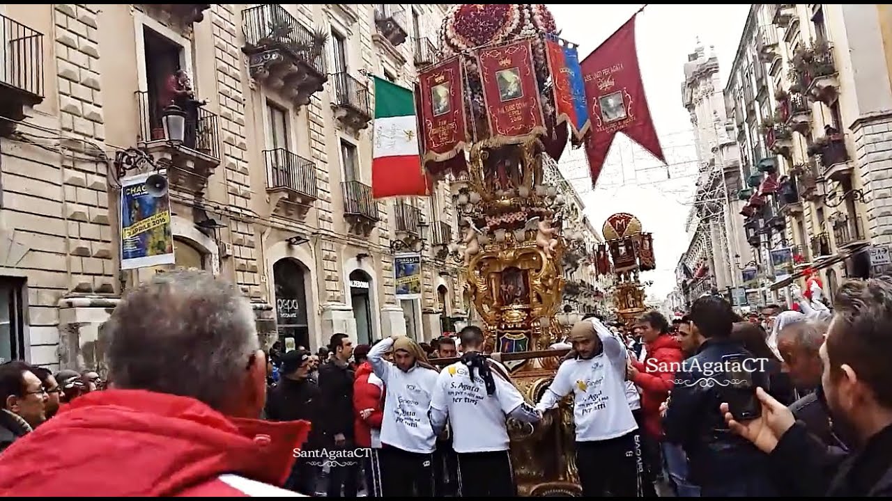 3 Febbraio 2016 - Candelora Cereo Villaggio Sant'Agata - Catania