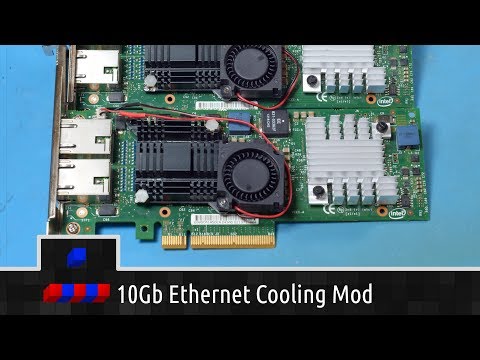 10Gb Ethernet Cooling Mod and Testing