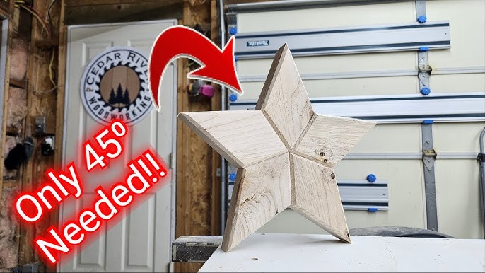 How To Make Farmhouse Style Wooden Stars • Queen Bee of Honey Dos