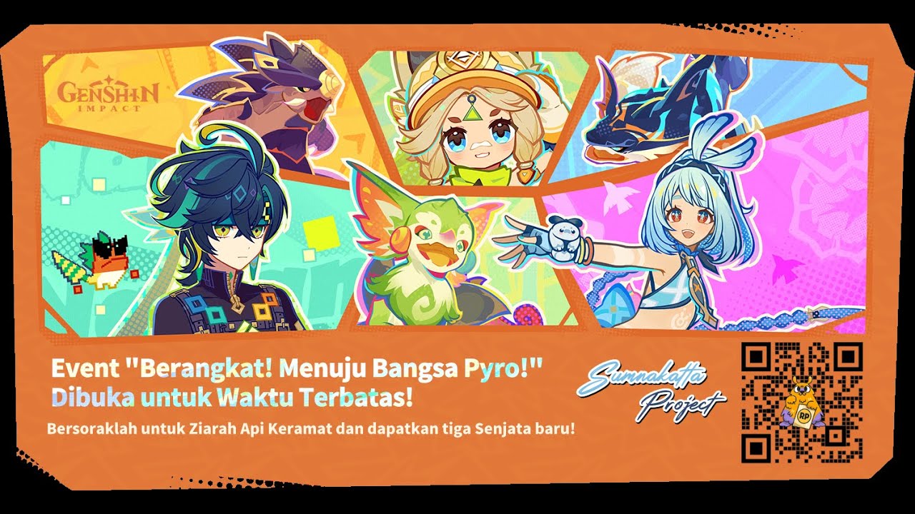 [ LIVE ] [ GENSHIN IMPACT ] MENJELAJAHI NATLAN BANYAK DINOSAURUS ...