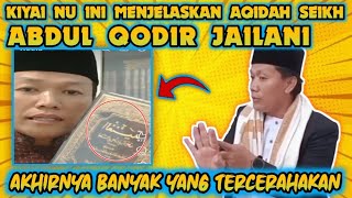 Penjelasan kiyai Aswaja tantang Akidah Seikh Abdul Qadir Jailani || Ustadz Hafiq