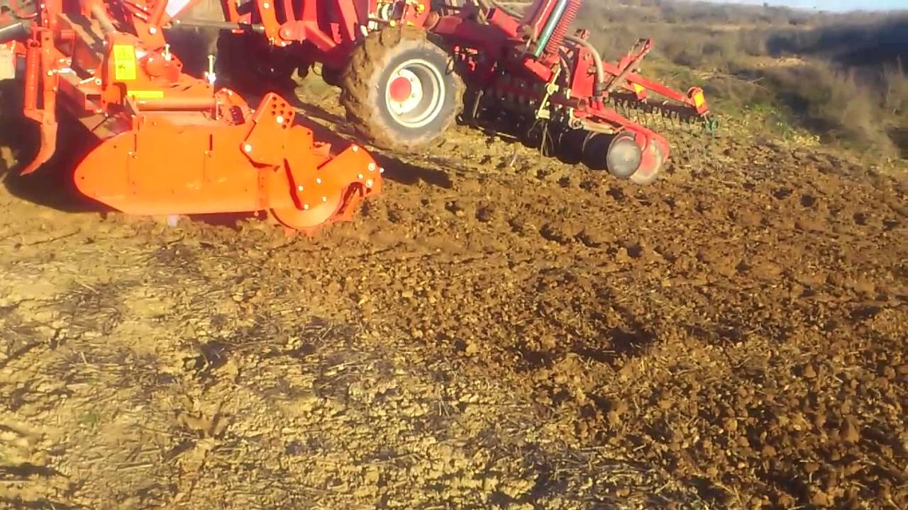 Grada rotativa torres - YouTube