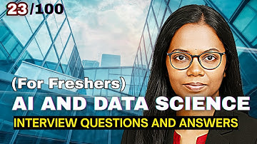 Day-23 | Data Science Interview Questions | AI interview Questions | Data Science Tutorial
