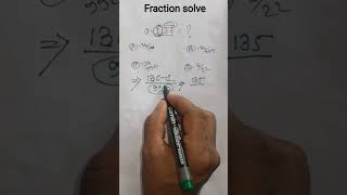 fraction shorts video #viralshorts #trendingshorts #jokes #maa #mathematics #reasoningtricks