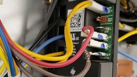 Emerson "Comfort Alert" Compressor Protector