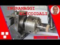 Costruzione corone dentate elicoidali  fai da te - parte 4/4 - Homemade helical gear construction