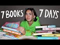 I read 7 romance books in 7 days...