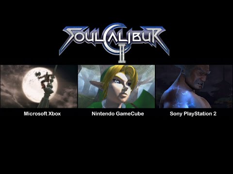 SoulCalibur II | Intro Comparison | Xbox + GameCube + PlayStation 2