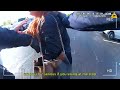 Disorderly Conduct & Resisting Arrest After Store Trespass | Police Bodycam