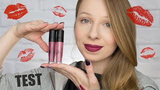 Test Na Zywo Golden Rose Matowa Pomadka W Plynie Longstay Liquid Matte Lipstick Youtube