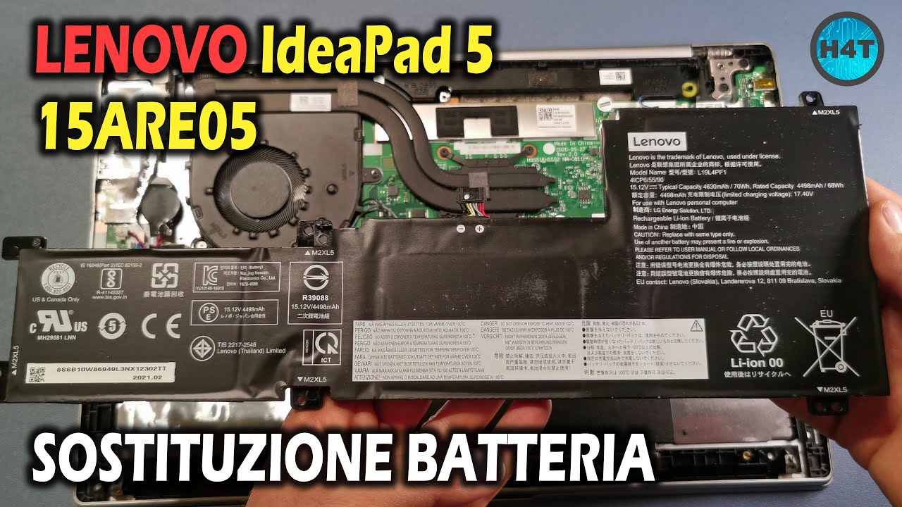 Cavo Display 40PIN Per Lenovo Ideapad 5-15IIL05 81YK – Sostituzione Schermo Touch EDP LVDS DC02C00QR10