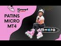 Patins micro skate mt4 pink  rol da pri