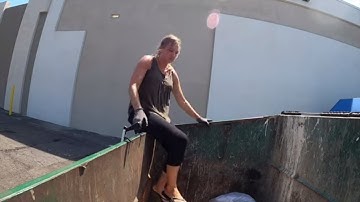 Dumpster Diving- I save useful items from the landfill