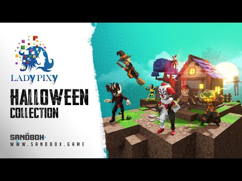 Lady Pixy's Halloween NFT Collection - The Sandbox