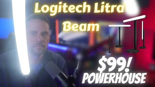 Best Light for Streaming That Nobody IS TALKING About  Logitech Litra Beam!