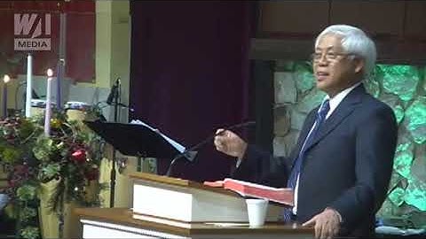 TÔN THỜ CHÚA GIÁNG SINH - Mục sư NGUYỄN THỈ