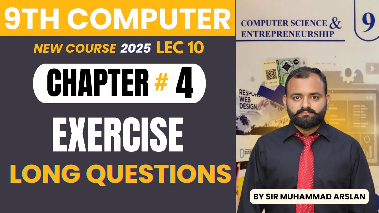 9th Computer Chapter 4 Exercise Long Questions | System Troubleshooting ...