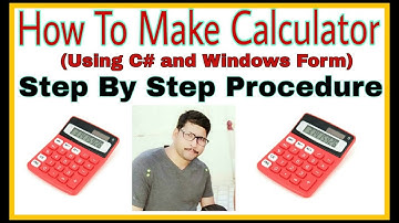 How to Make a Calculator in C# Windows Form Application