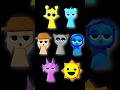 🎵7 souls sprunki undertale|Incredibox|paper origami| スプランキー 折り紙