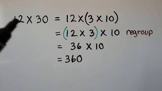 Grade 4 Math 3.1, Strategies to multiply by tens
