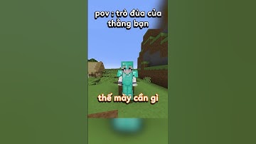 chỉ là trò đùa thôi mà, trò đùa của nó 💀😭 #shorts #minecraft #minecraftmemes