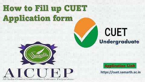 How to Fill up CUET Application form? 2022 || CUET form kaise bharein? Online New Batch CUET started