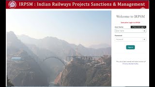 Introduction to Indian Railway Project Management System (IRPMS) of IR screenshot 4