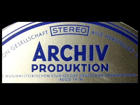 VINYL LP) JS Bach / Karl Richter, 1960: Orchestral Suite No