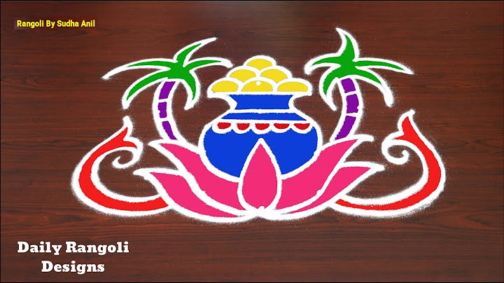 Simple Pongal Pot Kolam 5*3 dots | Sankranthi Bhogi Kundala Muggulu |Festival Rang Rangoli