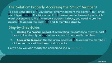 How to Use int Pointers with Structs in C