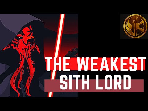 Star Wars Secrets: Who Was the Weakest Sith Lord Ever?