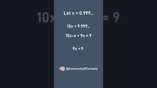 Famous Whe 0.999 is actually equal to 1 Net Worth