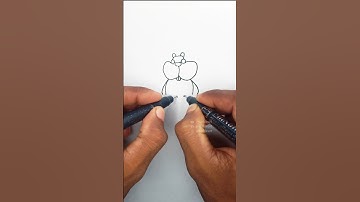 Drawing easy animal for kids animals drawing video step by step #kids #art #drawing