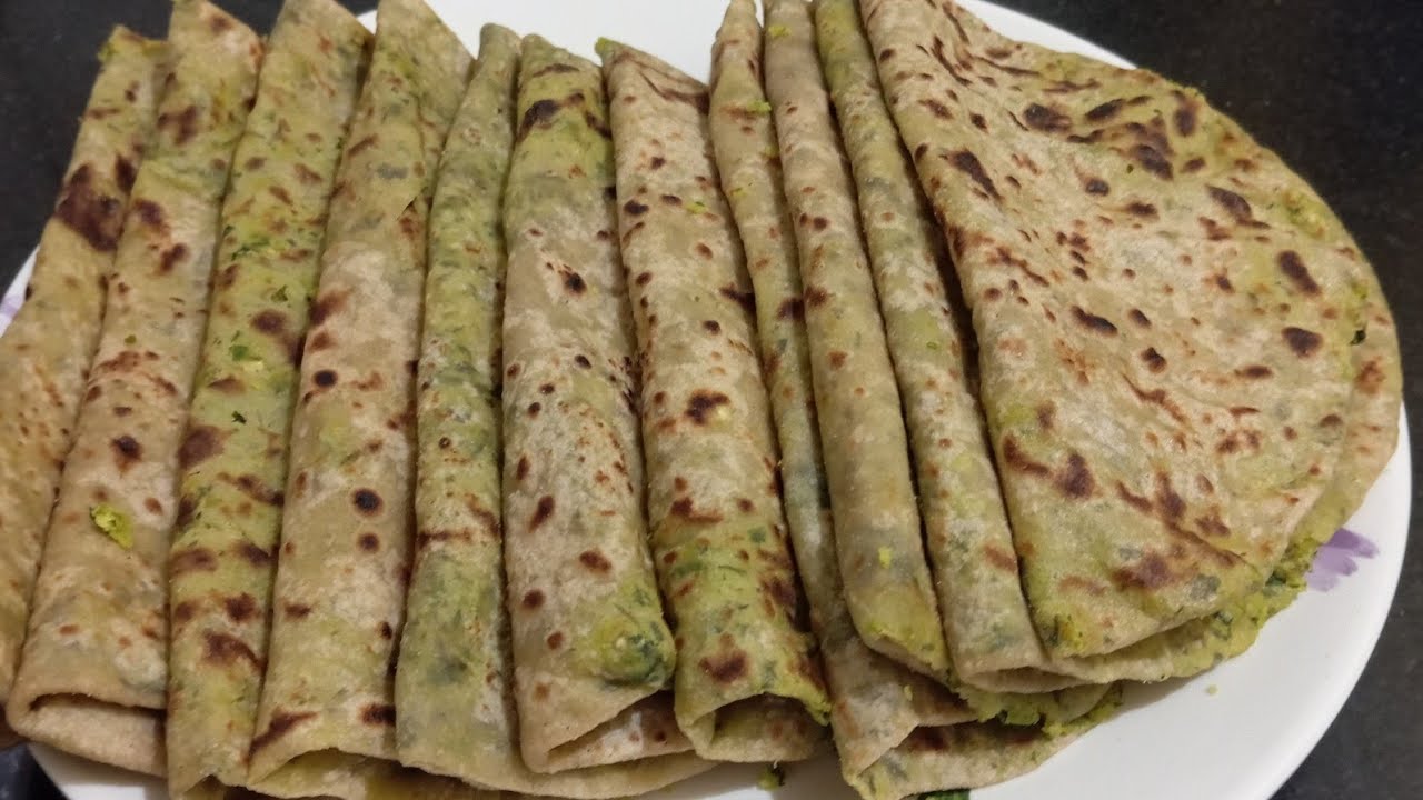 ಮೆಂತ್ಯ ಸೊಪ್ಪಿನ ಖಾರದ ಹೋಳಿಗೆ ಮಾಡುವ ವಿಧಾನ / Menthya Soppina Kharada Holige/Methi Parotha Recipe Kannada