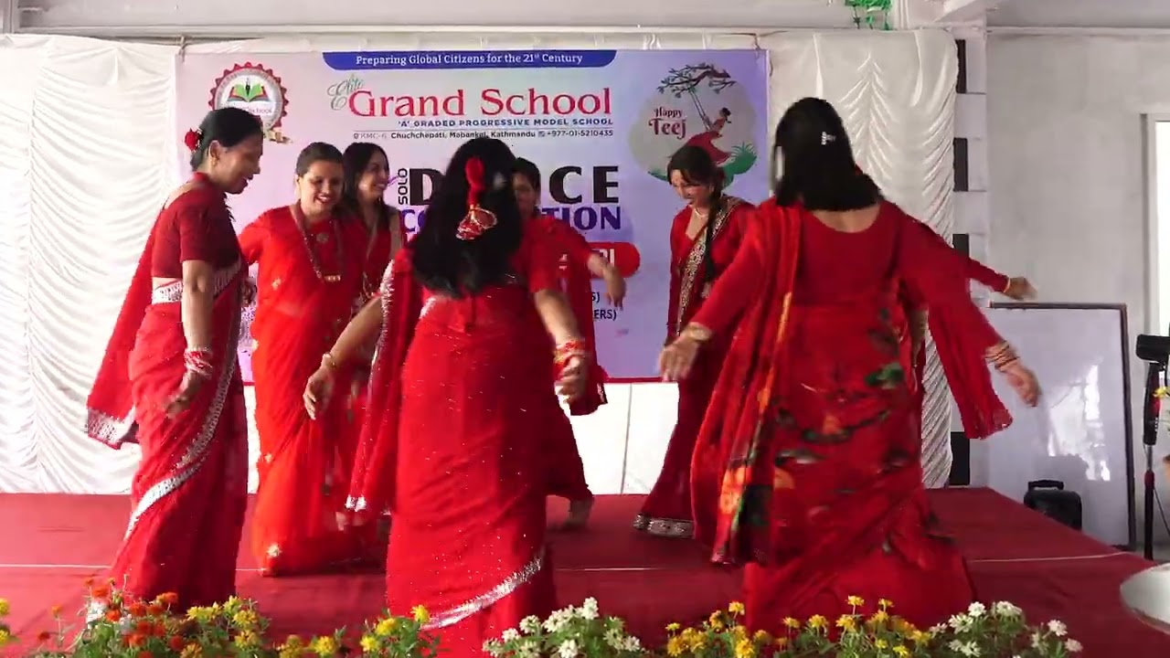 Dance performed by Primary School Teachers | Mothers' Solo Dance Competition | Elite Grand School