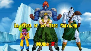 🔴 DRAGON BALL Z - LA PELEA DE LOS TRES SAIYAJIN | RESUMEN + OST + FULL HD - MUNDO ZENKAI